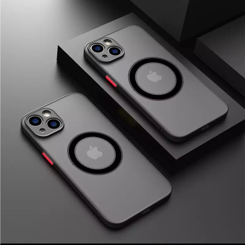 Luxury Matte Magnetic For Magsafe Wireless Charge Case